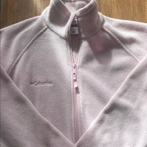 Columbia Women's Light Pink Fleece Jacket